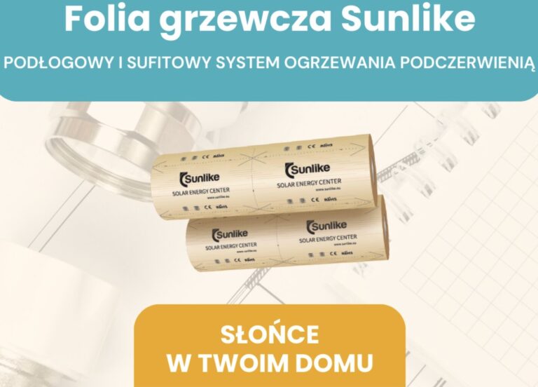 Read more about the article Folia grzewcza Sunlike